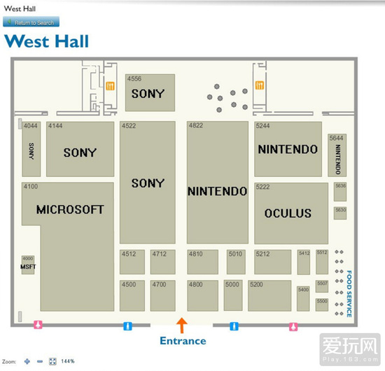 E3楼层布置信息公布 各大游戏厂商圈地为王