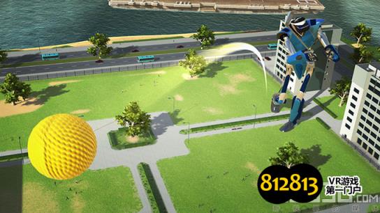 巨型机甲现身! 《100FT Robot Golf》将登陆PS VR