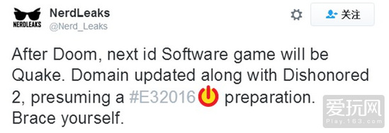 ID Software下一部作品或将会是《QUAKE》续作