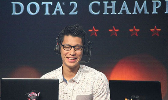 NBA球星林书豪156万美金代言中国DOTA2战队