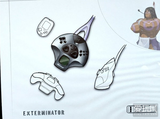 造型奇葩 来自1999年的初代Xbox手柄设计草图