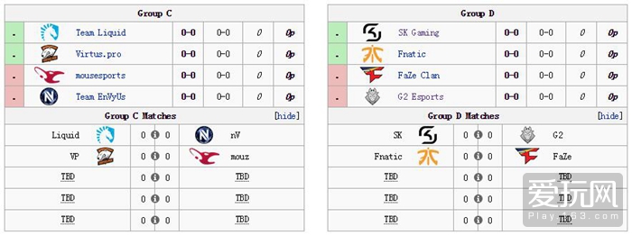 CS:GO ESL科隆站明日打响 首日比赛观赛指引