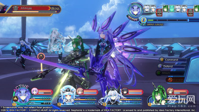 《超次元海王星V2》Steam版游戏截图